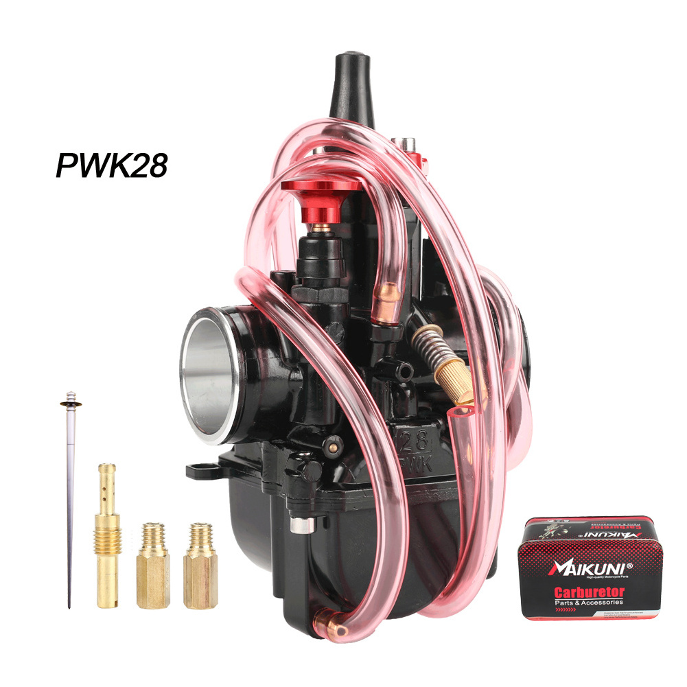 Motorcycle PWK Carburetor 21 24 26 28 30 32 34mm With Power Jet For Dirt Bike Scooters Carb 70-350cc Parts Racing Motor