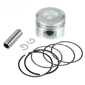 Motorcycle 52.4mm Piston 14mm Pin Piston Set For 125cc Air Oil Cooling Horizontal Engines