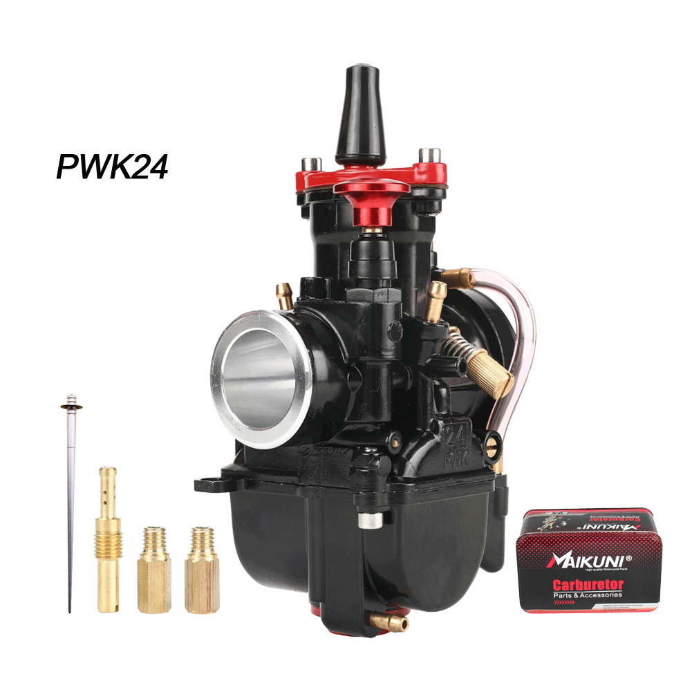 Motorcycle PWK Carburetor 21 24 26 28 30 32 34mm With Power Jet For Dirt Bike Scooters Carb 70-350cc Parts Racing Motor