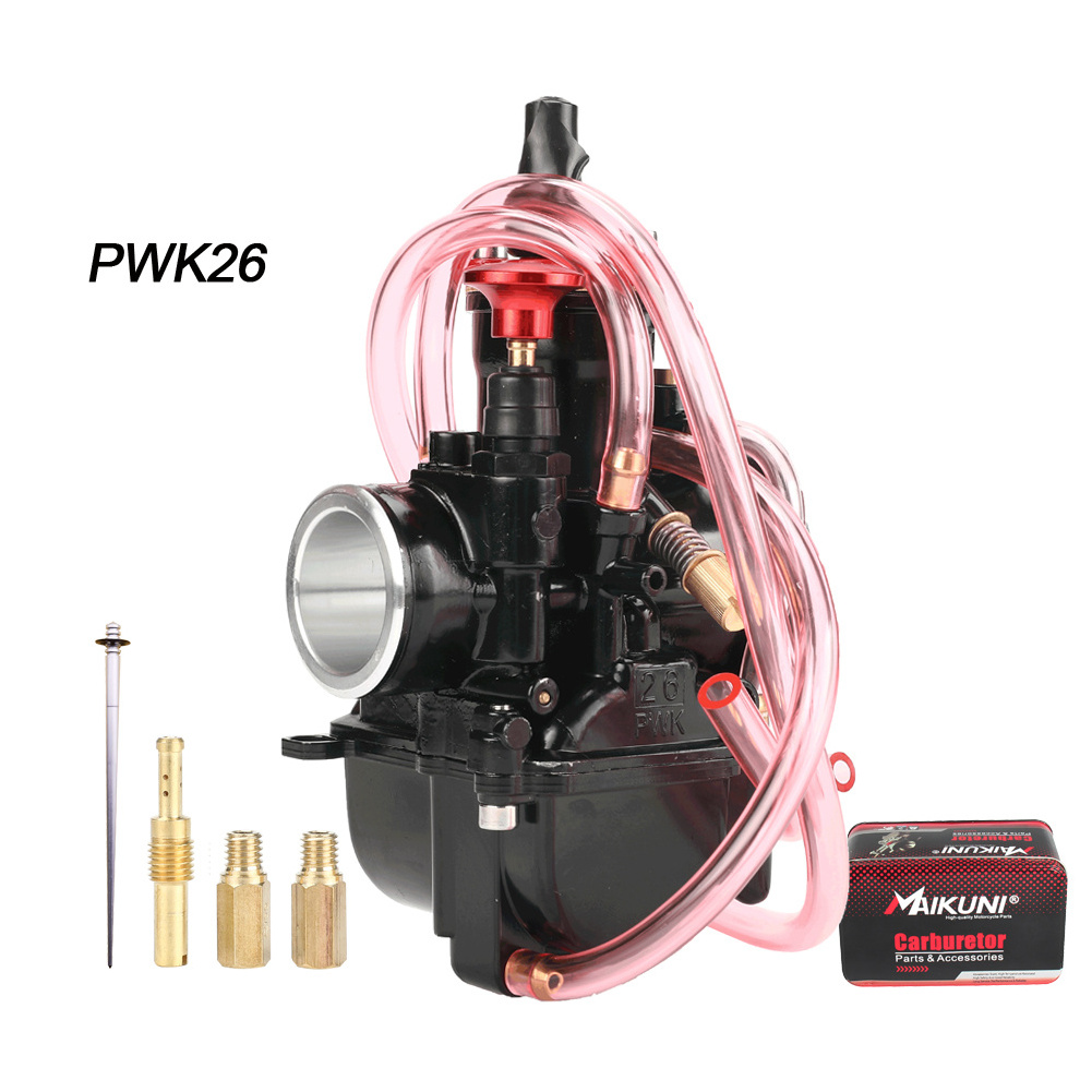 Motorcycle PWK Carburetor 21 24 26 28 30 32 34mm With Power Jet For Dirt Bike Scooters Carb 70-350cc Parts Racing Motor