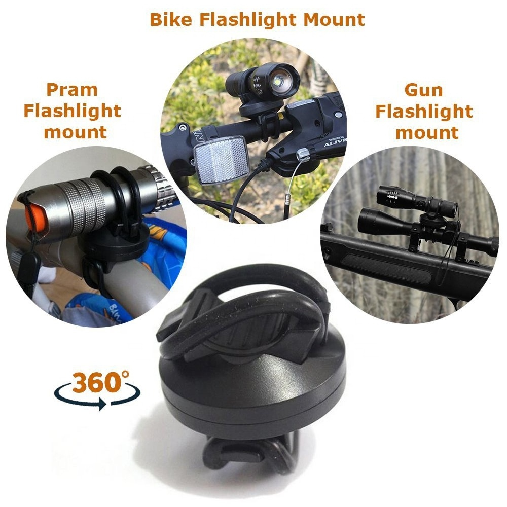 QXMOVING  Aluminium Alloy Water proof T6 LED Zoom Light Tactical Flashlight Powerful For Camping Cycling Night Riding