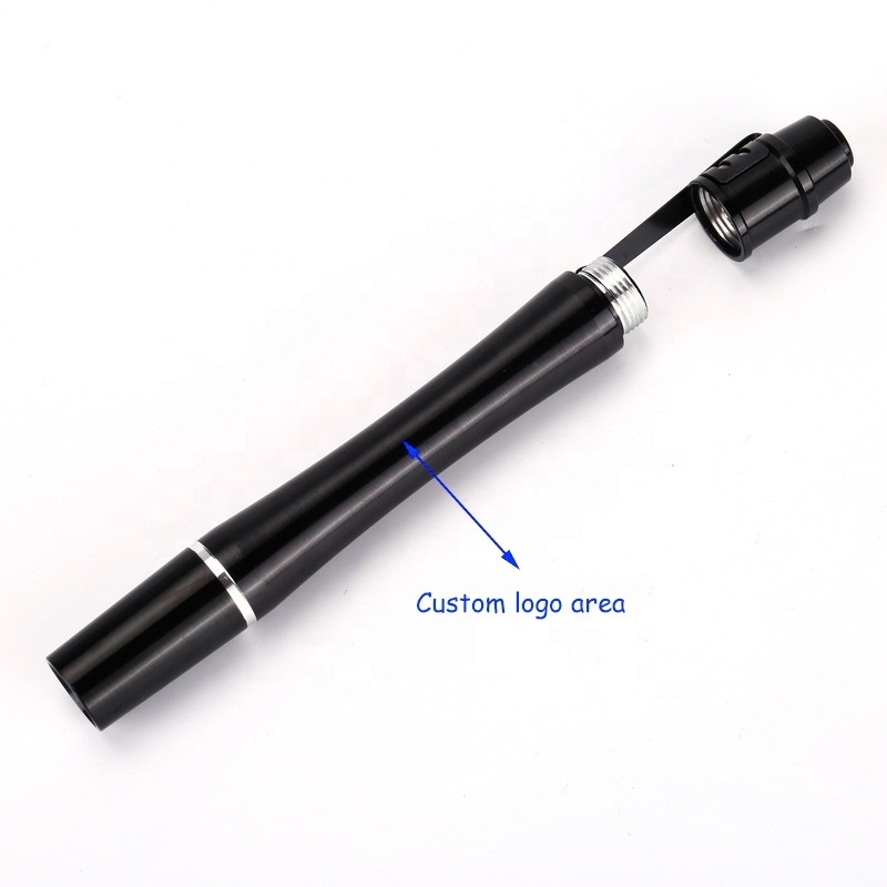 QXMOVING Small Powerful EDC 395nm UV LED Flashlight PenLight UltraViolet Scorpion UV Torch 365nm Black Light