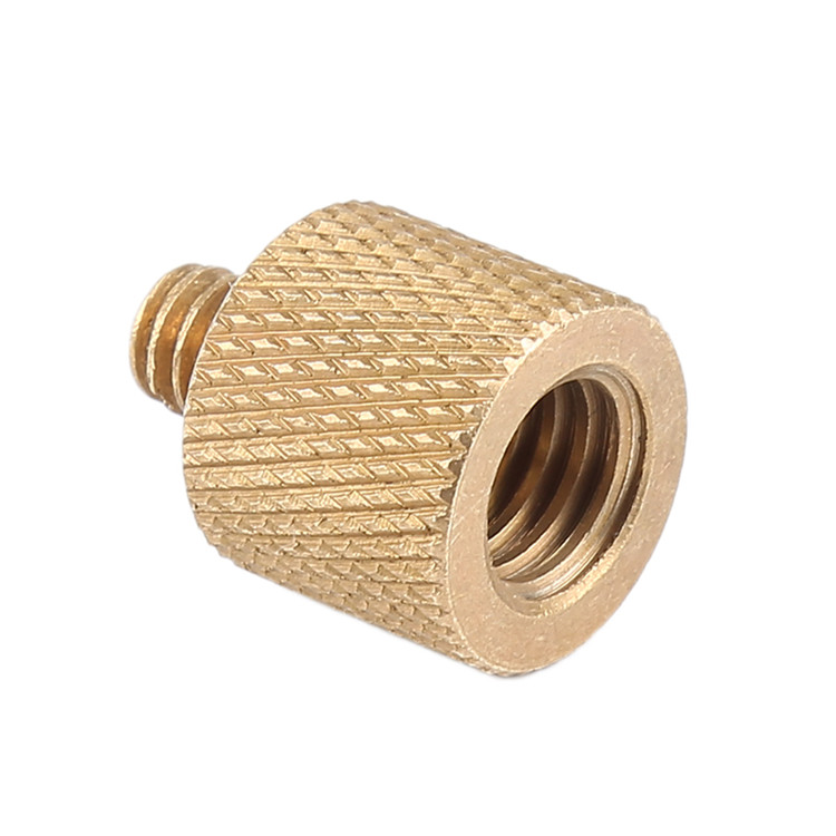 Brass fittings for the camera 3/8 inch internal thread to 1/4 inch external thread tripod screw camera accessories