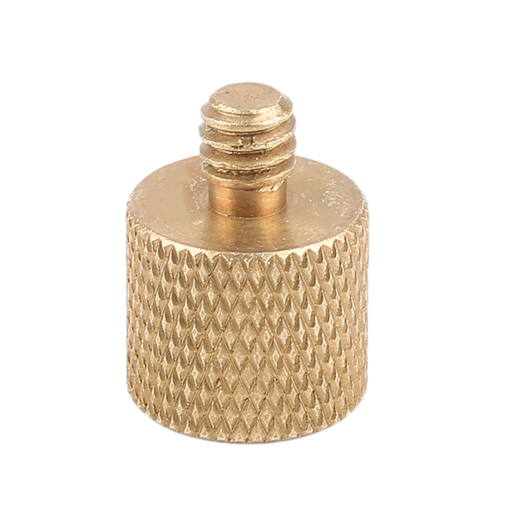 Brass fittings for the camera 3/8 inch internal thread to 1/4 inch external thread tripod screw camera accessories