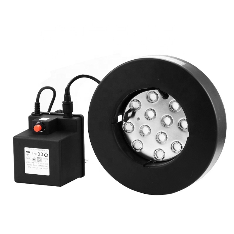 12 Discs 6000ml Per Hour Industrial Ultrasonic Atomizer Mist Maker Ultrasonic Fogger For Park Landscape Pond  Mushroom