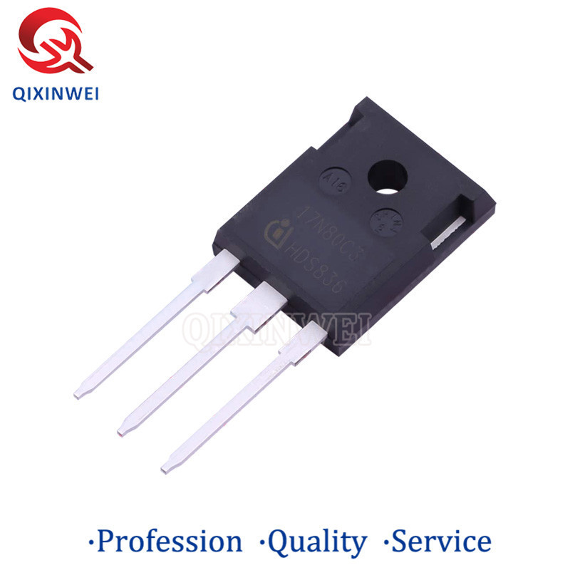 QXW Transistors SPW17N80C3 N Channel Mosfet 800V 17A 17N80C3 SPW17N80C3 TO-247AC