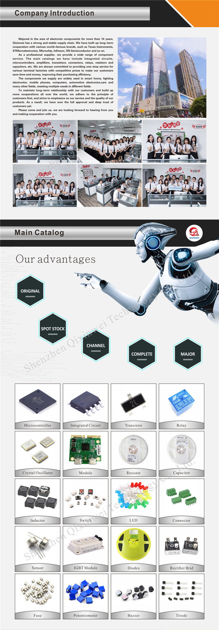 QXW New And Original ATTINY24A-SSU Microcontrollers MCU Chips SOIC-14 ATTINY24A TINY24A-SSU ATTINY24A-SSU