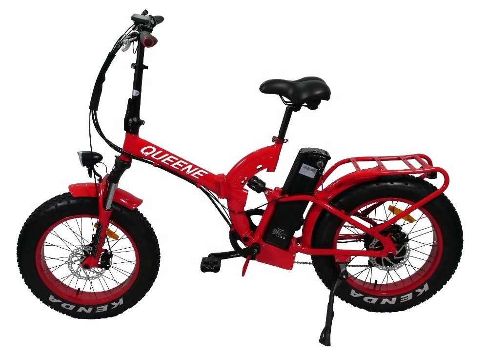 20 inch 48v 13ah lithium battery bike 48v 500w rear motor electric snow sand fat tire speed e-bikes