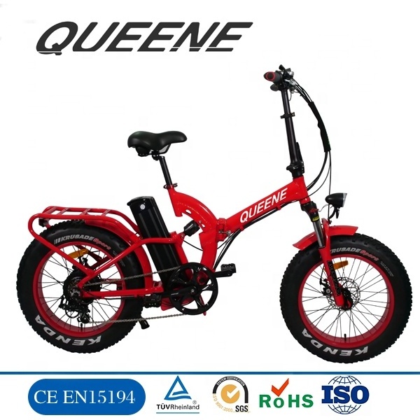 20 inch 48v 13ah lithium battery bike 48v 500w rear motor electric snow sand fat tire speed e-bikes