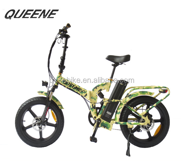 QUEENE/New style 20inch electric folding bike BSKS13 buy fat tire electric folding bike in china