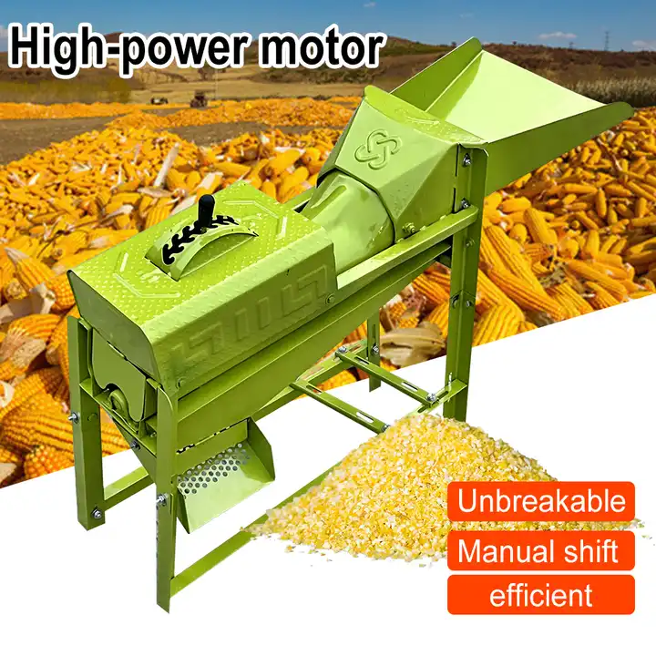 small sweet corn thresher electric maize sheller machine for farm made in china factory direct export