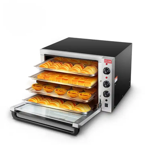 Industrial bakery machine 3 deck gas power baking oven for making bread