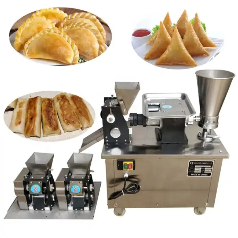 Factory price 110v 220v 240v Automatic Dumpling Gyoza Machine/Russia Ravioli/Pierogi/Pelmeni/Empanada Samosa Making Machine