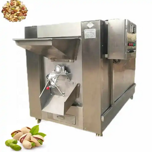 Industrial rotary drum almond nuts roasting machine peanuts roaster hazelnut roasting machine