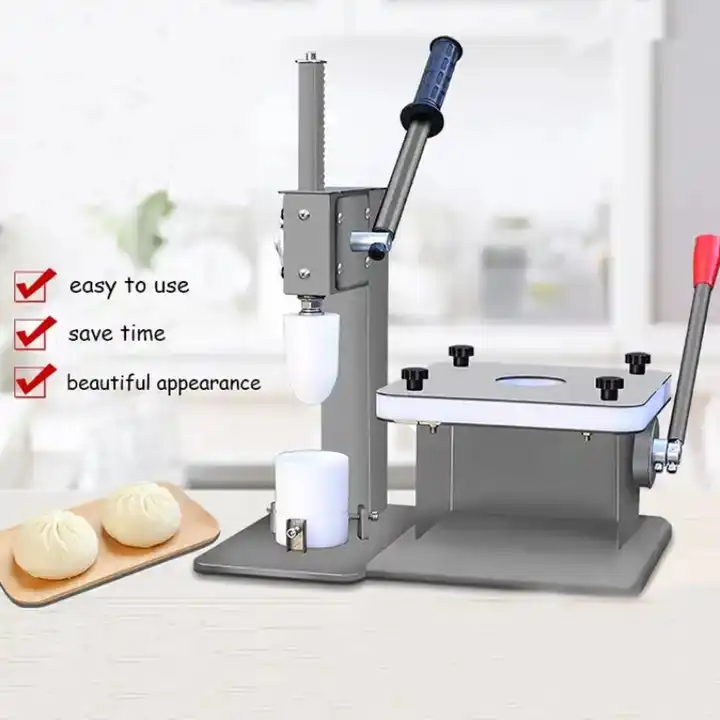 Industrial and Automatic Steamed Stuffing Bun Momo Maker / Chinese Baozi Making Machine