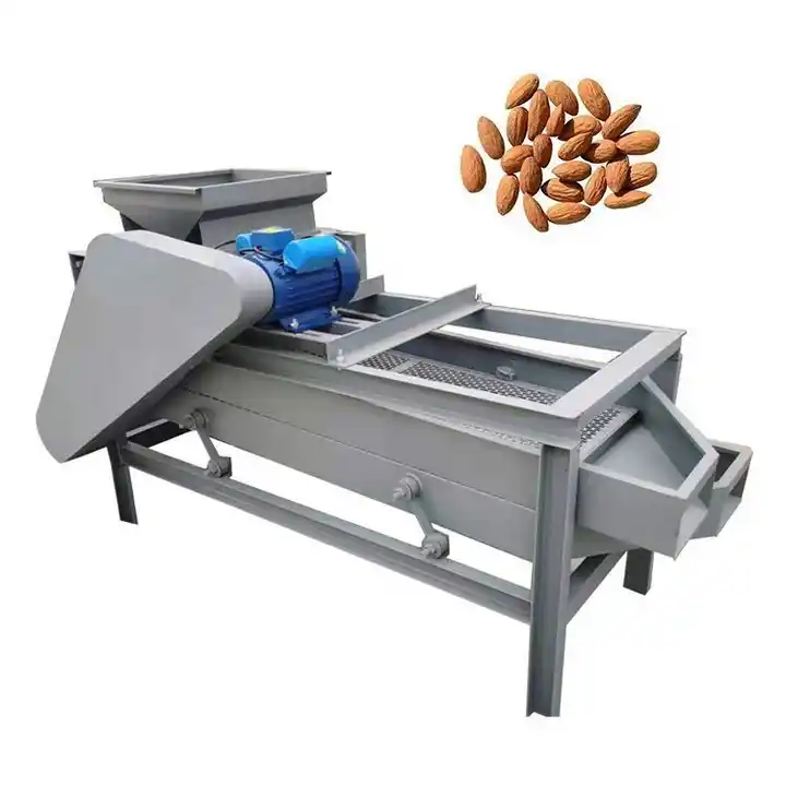 automatic walnut shell breaker removal processing equipment black nut opening cracker peeling small pecan cracking machine