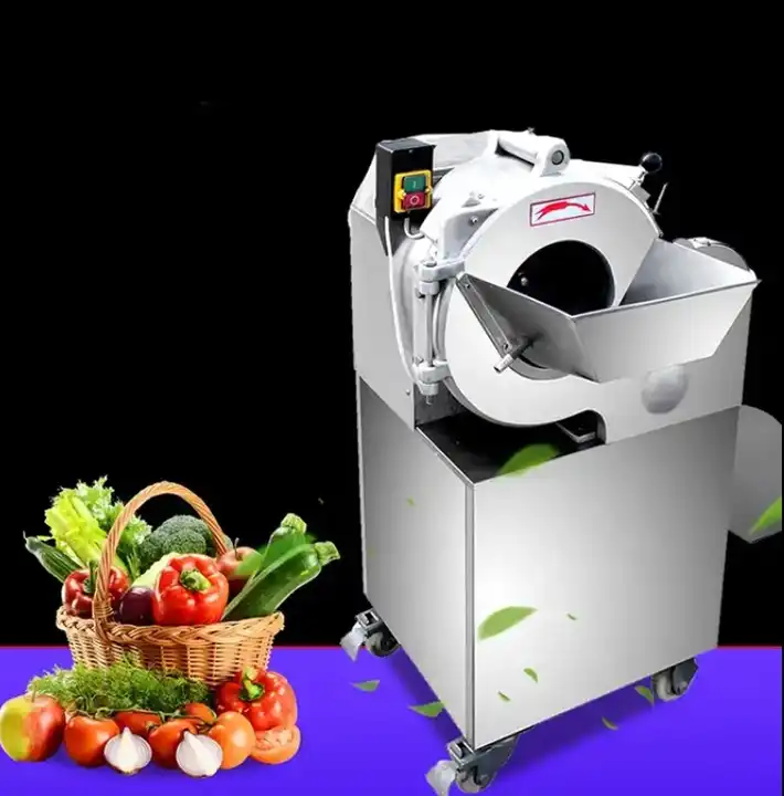 Vegetable Cutting Machine Cabbage Chilli Onion Shredder Vegetable Slicer Machine Commercial Automatic Electric Potato Cutter