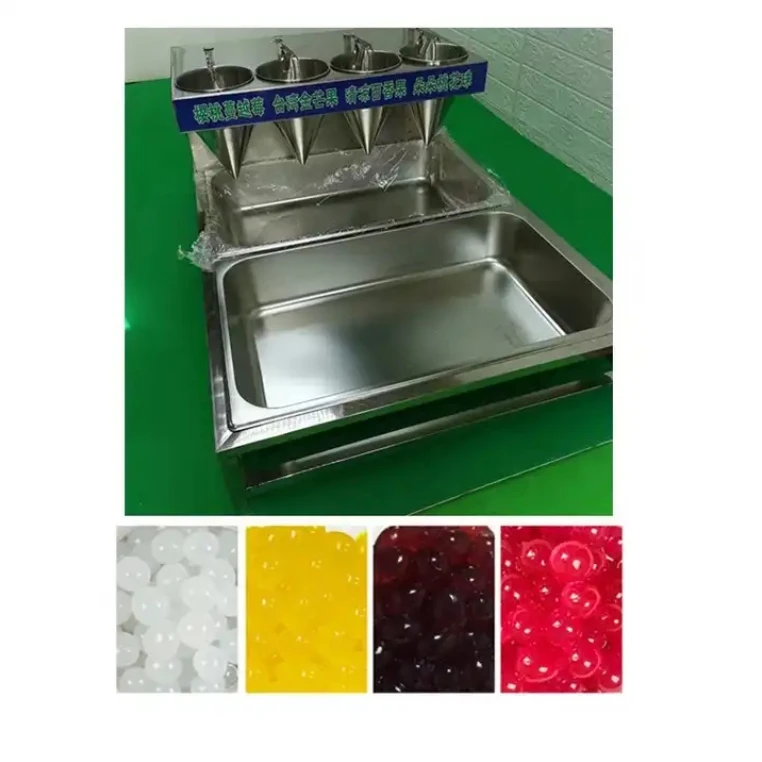 Stainless Steel Milk Tea Popping Boba Maker Commerical Tapioca Pearl Making Machine round pill machine