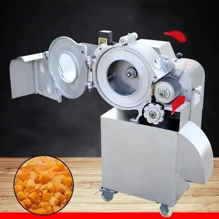 Vegetable Cutting Machine Cabbage Chilli Onion Shredder Vegetable Slicer Machine Commercial Automatic Electric Potato Cutter