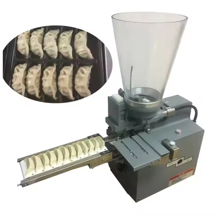 High Efficiency Japanese Gyoza Maker Machine Gyoza Dumpling Making Machine Table Top Semi Automatic Chinese Dumpling Machine