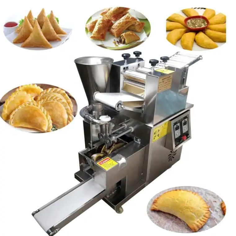 Factory price 110v 220v 240v Automatic Dumpling Gyoza Machine/Russia Ravioli/Pierogi/Pelmeni/Empanada Samosa Making Machine