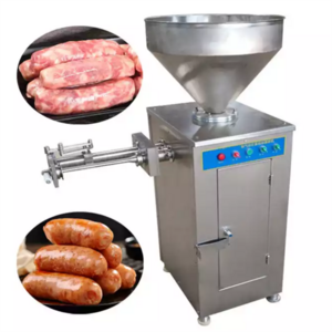 Plastic Machine Meat Vacuum Sausage Filler Stuffer made in China