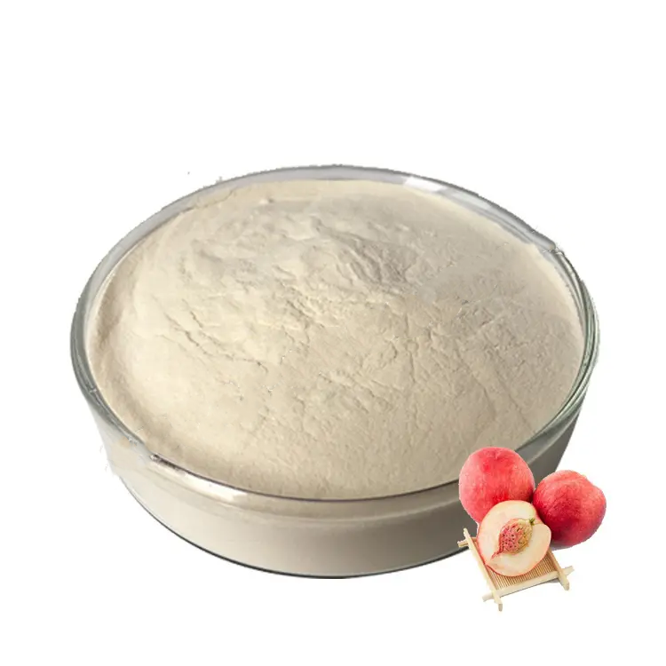 Organic Product QYHerb Manufacturer Supply Best Bulk Food Grade Fruit Juice Powder Product Peach Powder Wholesale Price