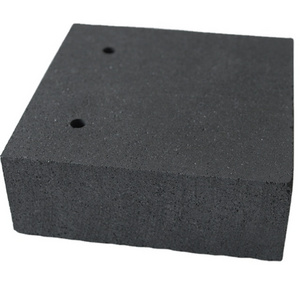 High purity Refractory graphite block with holes for Industrial machinery use