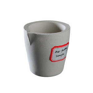 Manufacturer Refractory fire assay Ceramic Crucible Melt Glass Melting Platinum Furnace