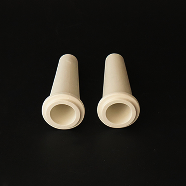 High-frequency porcelain 95% al2o3 alumina welding ceramic nozzle for sandblasting