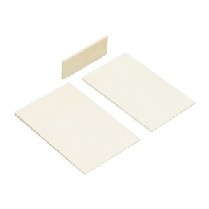 Customize high temperature resistance 99% al2o3 alumina ceramic plates sheet for industrial ceramics