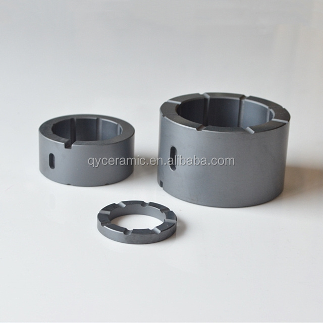 sic bearing sleeve Wear resistance silicon carbide bearing/bushing sic bush bearing for pump ceramic roller sic