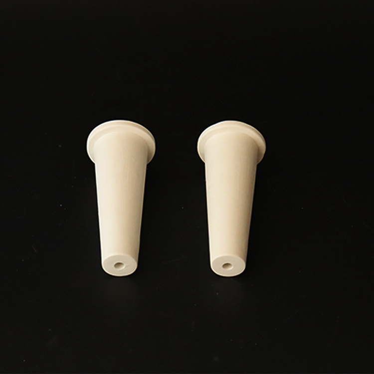 High-frequency porcelain 95% al2o3 alumina welding ceramic nozzle for sandblasting