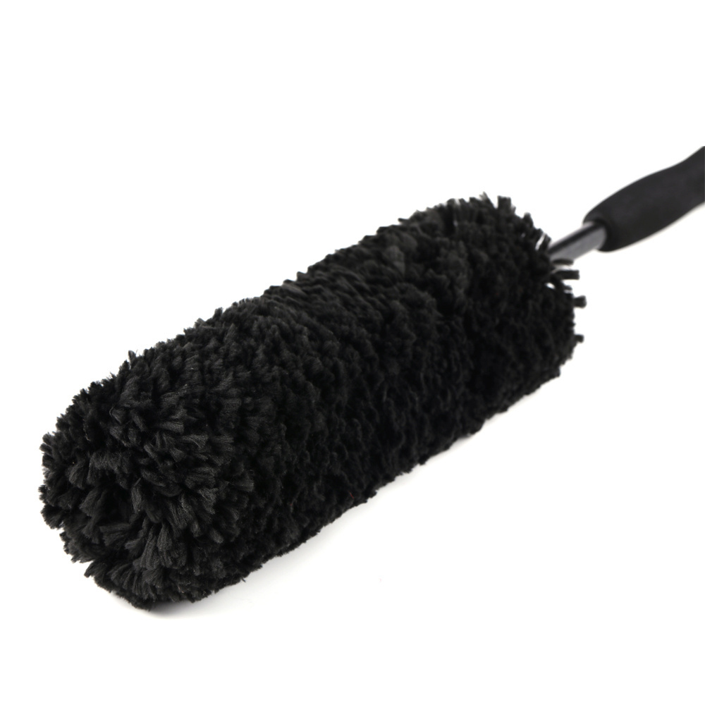 Ultimate Microfiber Car Detailing Wheel Brush With Soft Bristle