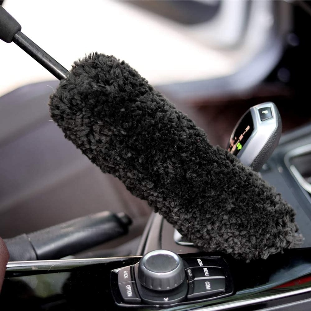 Ultimate Microfiber Car Detailing Wheel Brush With Soft Bristle