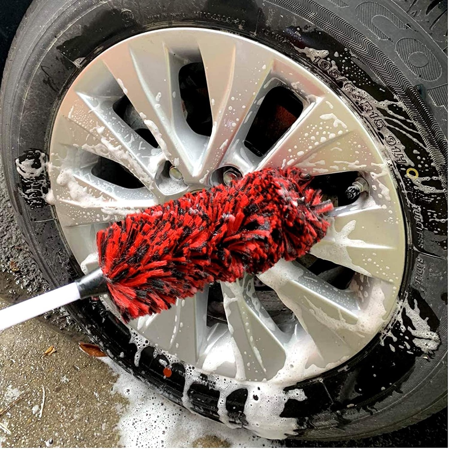 Wheel Woolies, Soft bristle Wheel Cleaning Brush for Truck,Car, SUV, Homemotor cleaning