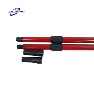 Powder Coated Metal Telescopic Pole for Paint Roller Window Cleaning Scraper Extension Rod Mop Handle