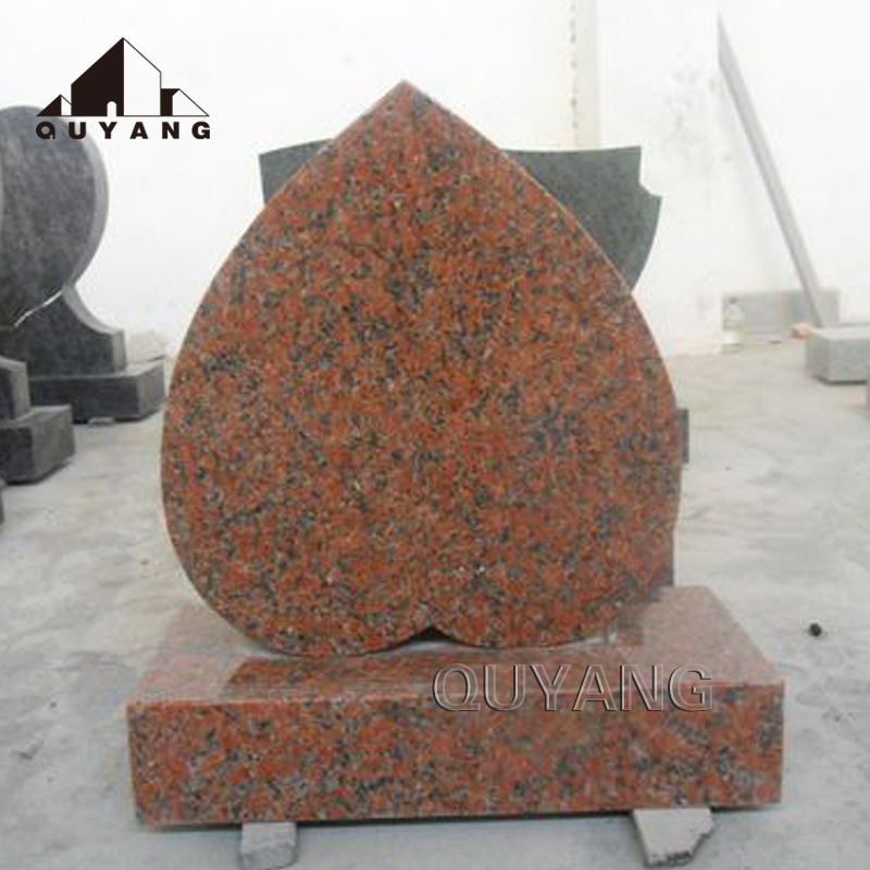 QUYANG Popular Design European American Style Granite Tombstone And Monuments Stone Gravestone Wholesale