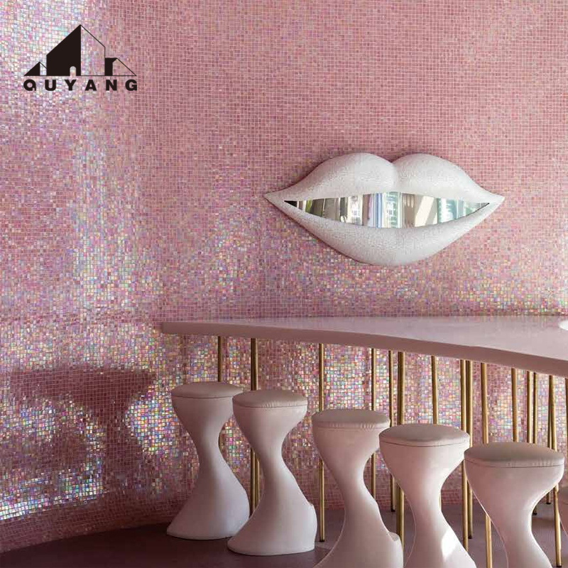 QUYANG Wholesale Hotel Home Bathroom Kitchen Backsplash Wall Mosaic Tile Marble Glass Metal Mosaic