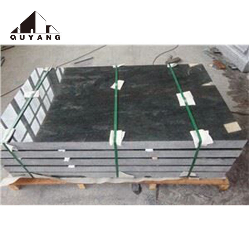 QUYANG Wholesale High Quality Poland Black Marble Cemetery Grave Stone Monuments China Granite Tombstone Slabs