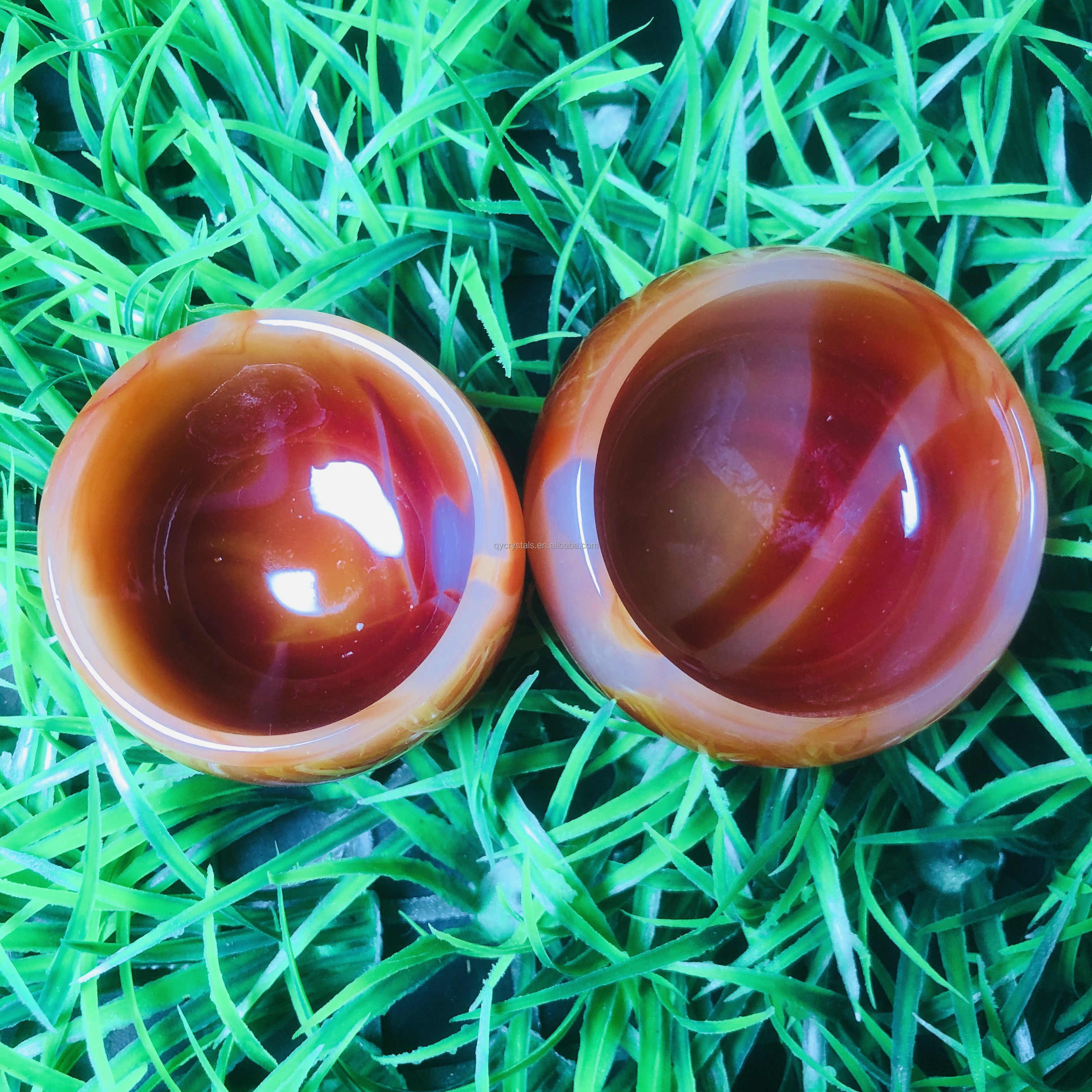 Natural red agate cup healing crystal tea cups gemstone bowl rose quartz cups crystal crafts for souvenir