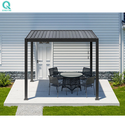 QINGYING aluminum pergola outdoor garden outdoor chinese gazebo