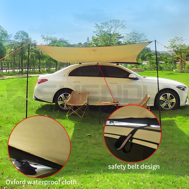 SHENDUN Retractable Side Awning Tent Used With Car Side Awning 4X4 Suv Camping Outdoor Tent