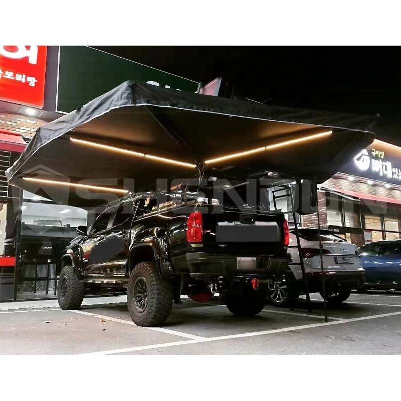 Led Awning 270 Car Side Awning With Sides Wall Car 270 Awning 4x4 Walls Free Standing for adventure