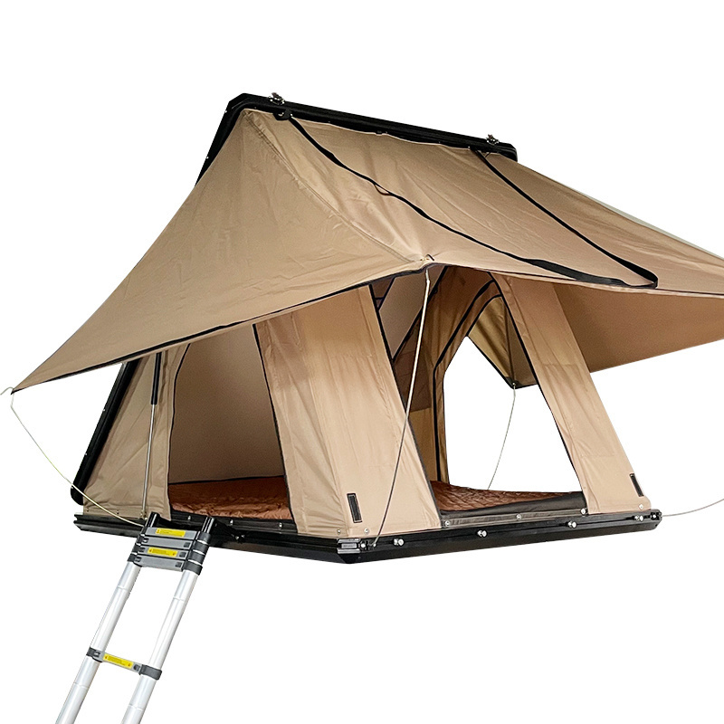 Triangle Roof top Tent With Skylight Car Buy Roof Top Tent Hard Shell Roof Top Tent 2 Person Aluminum From China for car