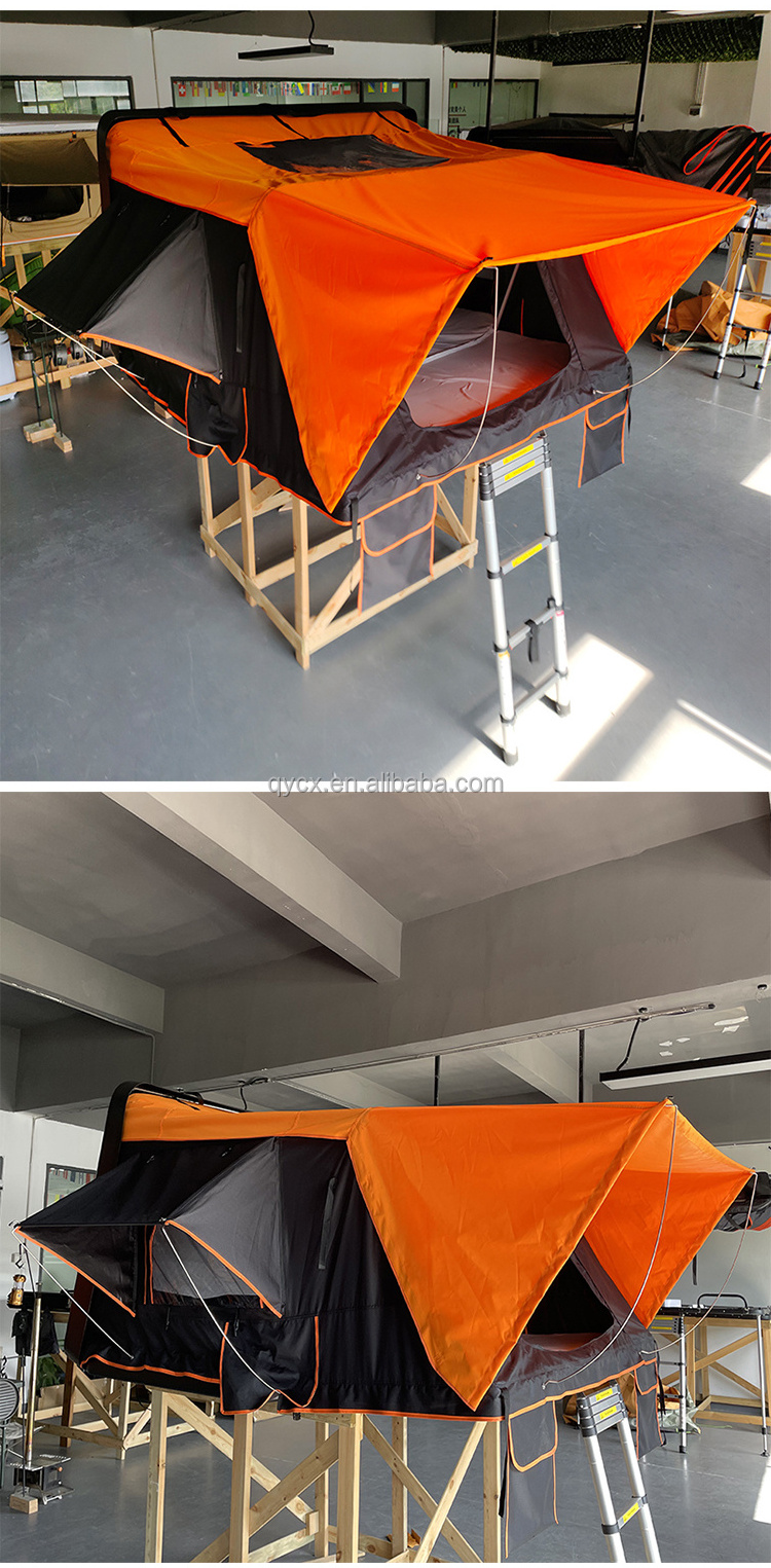 4 person Hard Shell Roof Top Tent Camper For Car clam shell roof top tent rooftop tent hard