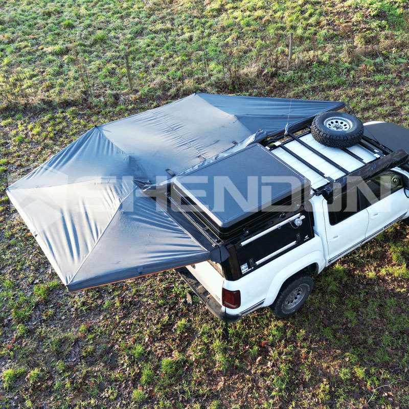 Awning Tent 4x4 Offroad Car Roof 270 Degree Car Side Awning 270 Awning Walls Outdoor Factory 8+ Person Fox Wing