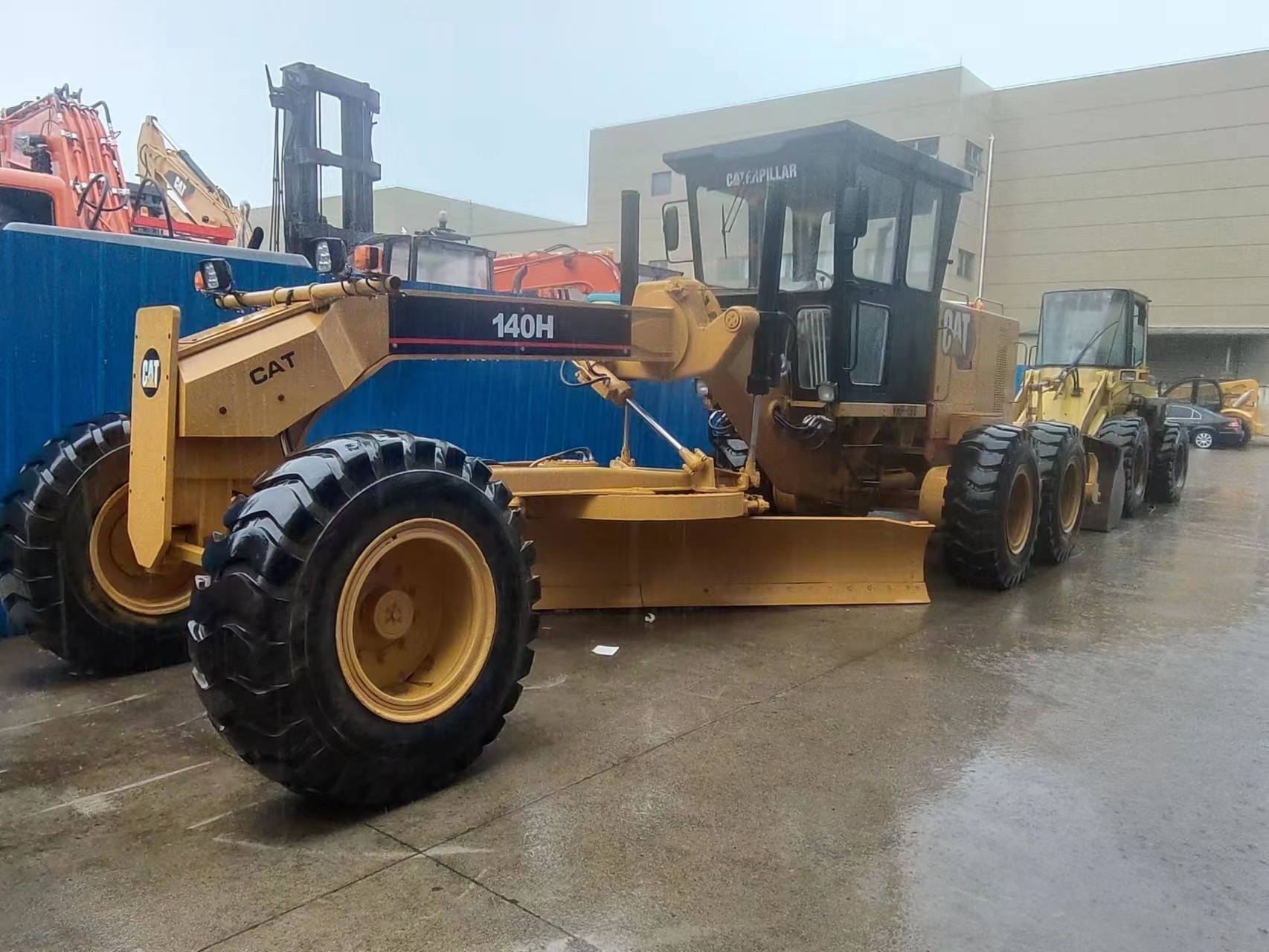 Cheap Price Hot Sale Multi Function 14 ton Second Hand Mini Grader Machine Used Cat Caterpillar 140H Grader