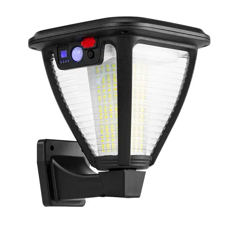 Wholesale Factory Price Solar Wall light remote control Waterproof  Motion Sensor solar flood light outdoor balkwan