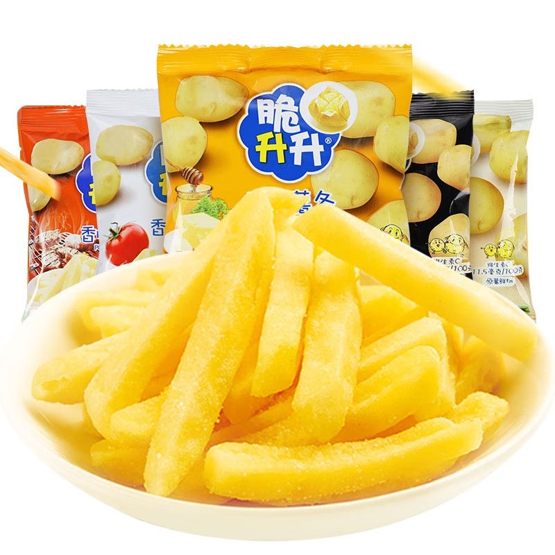 Chinese Chips Healthy Snacks Sweet Potato Chip Sticks Asian Dry Barbecue Flavor Snack Food